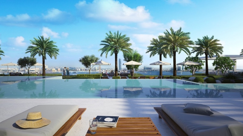 новая, квартира, 2 спальни, бассейн, тренажерный зал, йога, район Дубай-Крик Харбор, Дубай, ОАЭ, купить